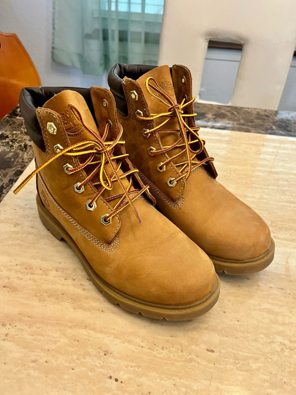 Classic Women’s Wheat Work Boots - Timberland Style